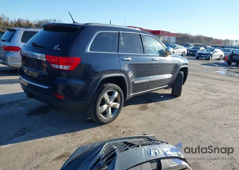 2013 Jeep Grand Cherokee Overland из США, поврежденный, VIN 1C4RJFCG2DC523427